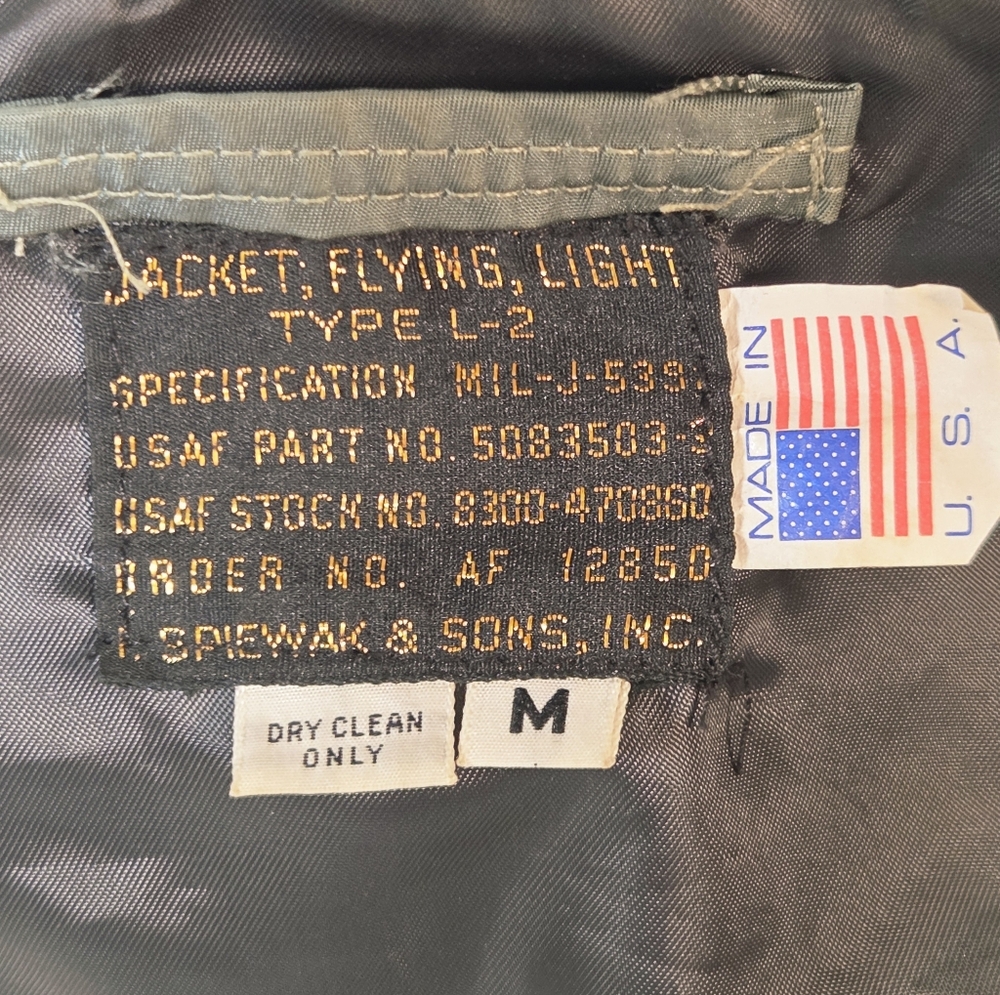 I. Spiewak & Sons Men's Type L-2 Flight Bomber B-17 J… - Gem
